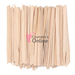 Spatule din lemn pentru sprancene 100 buc, cod EPR 1651