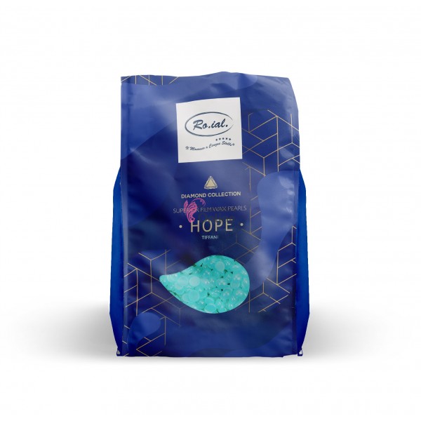 Ceara film granule elastica perle Azulena (Tiffany) Roial Premium 1 kg, CER 4003
