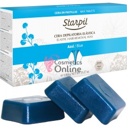 Ceara traditionala extra elastica refolosibila cuburi Starpil albastra 1 kg, art 02155