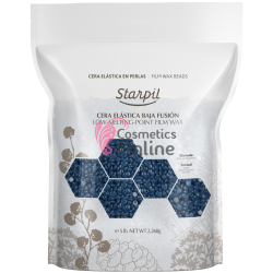 Ceara traditionala extra elastica refolosibila granule Starpil albastra 2.2 kg, art K12045