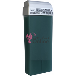 Ceara epilat perlata verde cu aloe vera la cartus iWax Roial 100 ml, art 3085