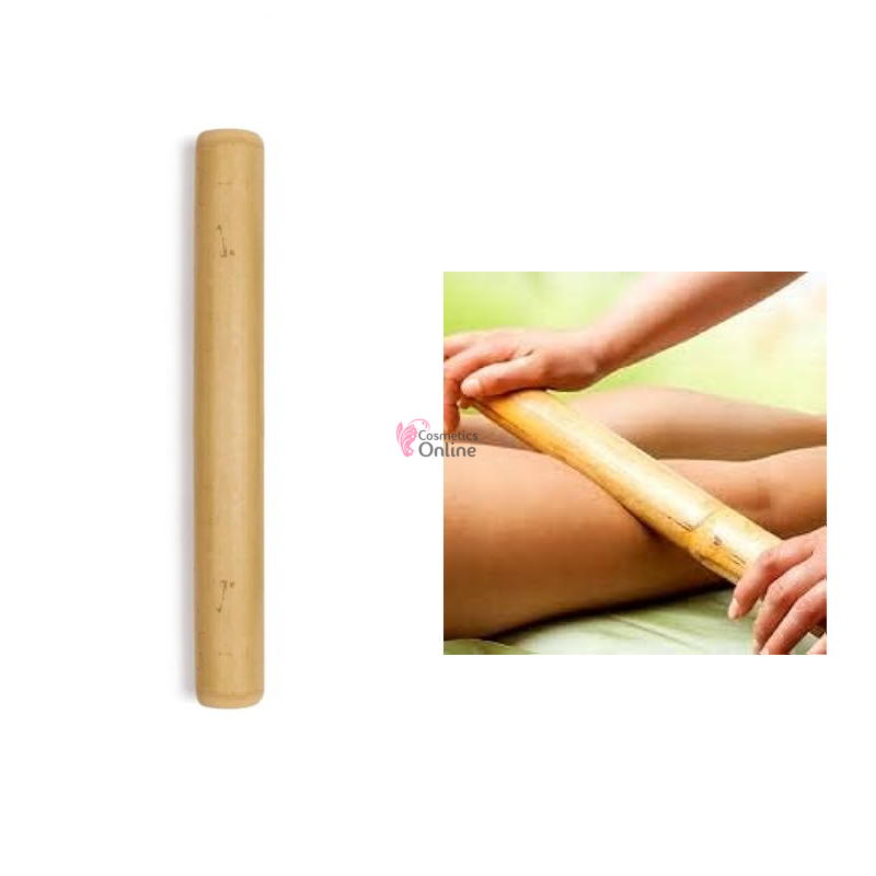 Bat din lemn natural de bambus pentru masaj 002290 terapeutic/anticelulitic