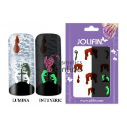 Stickere fosforescente cu apa Halloween Jolifin HW2-01