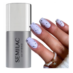 Top coat Semilac No Wipe STONE EFFECT pentru oja uv si gel uv 7 ml