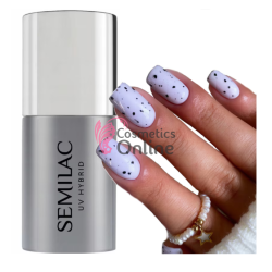 Top coat Semilac No Wipe STONE EFFECT pentru oja uv si gel uv 7 ml