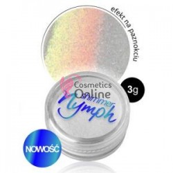 Decor pentru unghii NADP029VV sclipici cu efect de sirena Silcare 3g Alb cu Reflexii 