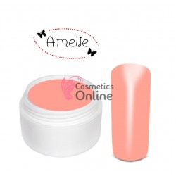 Gel UV Amelie color Make Up roz 5ml + 1 Cutie cu paiete Holografice Cadou