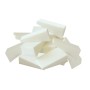 Bureti pentru make-up STB11, set de 8 bucati Albi 
