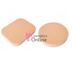 Bureti pentru fond de ten, 2 bucati Crem, Alb BF001