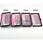 Gene false individuale Pink 10D, C/0.10 de 10mm Cod 27632