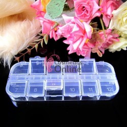 Cutie compartimentata pentru accesorii CA005 cu 12 lacasuri