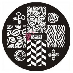 Matrita de Unghii din metal rotunda 5,5cm AP 28