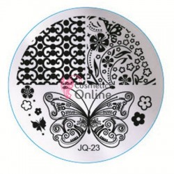 Matrita de Unghii din metal rotunda 5,5cm JQ23