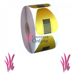Sabloane pentru unghii SB040 Aurie 500 bucati Petala