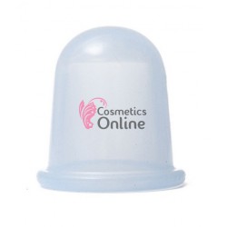 Ventuza de masaj 006 anticelulitic medie din silicon Alb 