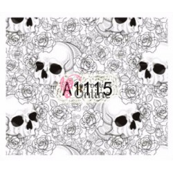 Stickere cu Apa pentru unghii cod A1115