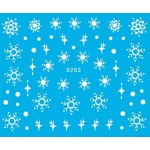 Stickere cu Apa pentru unghii cod D263 - Sarbatori de Iarna
