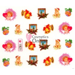 Stickere cu Apa pentru unghii cod 1921 - Sarbatori de Iarna