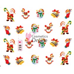 Stickere cu Apa pentru unghii cod BLE914 - Sarbatori de Iarna