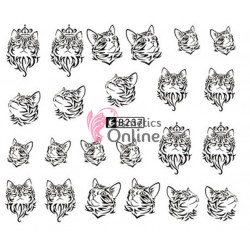 Stickere cu Apa pentru unghii cod B237NG