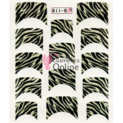 Stickere cu Apa pentru unghii cod B119F