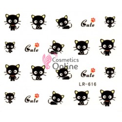 Stickere cu Apa pentru unghii cod LR616