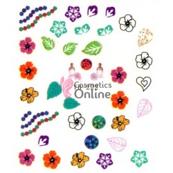 Stickere cu Apa pentru unghii cod YB222