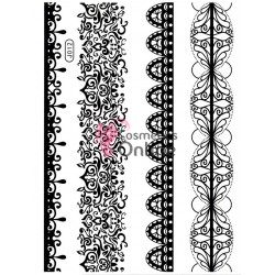 Tatuaje temporare pentru corp HENNA Negru J012